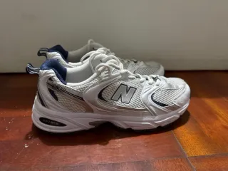 New Balance 530 Plata/Azul Marino