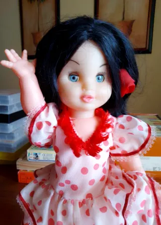 Muñeca Flamenca Años 70