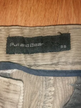 Pantalón de pana verde oliva