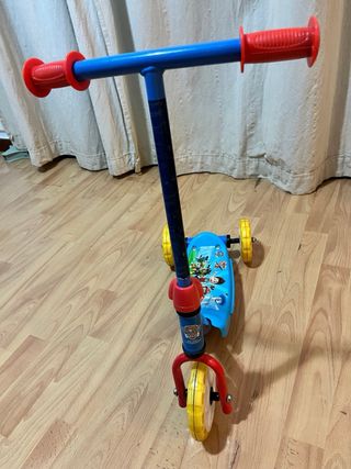 Patinete Patrulla Canina 3 Ruedas