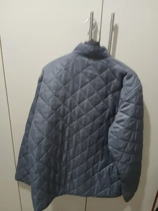 Giacca uomo trapuntata grigia