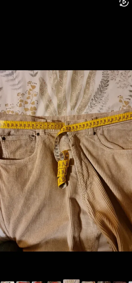 Pantalón Pana Beige Florentino Talla 42