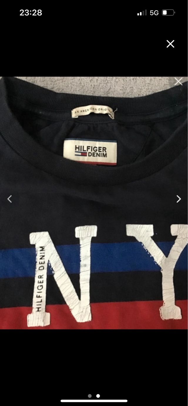 Camiseta tommy hilfiguer