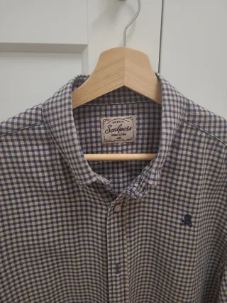 Camisa Scalpers Talla M Cuadros