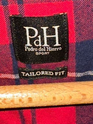 Camisa de franela Pedro del Hierro roja