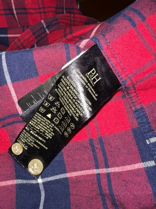 Camisa de franela Pedro del Hierro roja