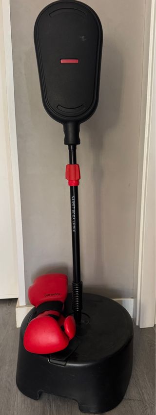 Kit punching ball niños + guantes boxeo 4 Oz 