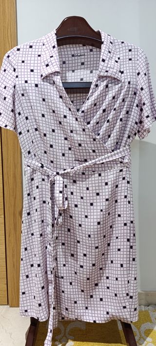 Vestido Bimba y Lola estampado cuadros