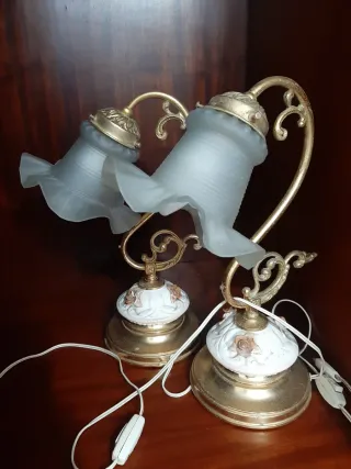 Conjunto de Lámpara de techo y mesitas