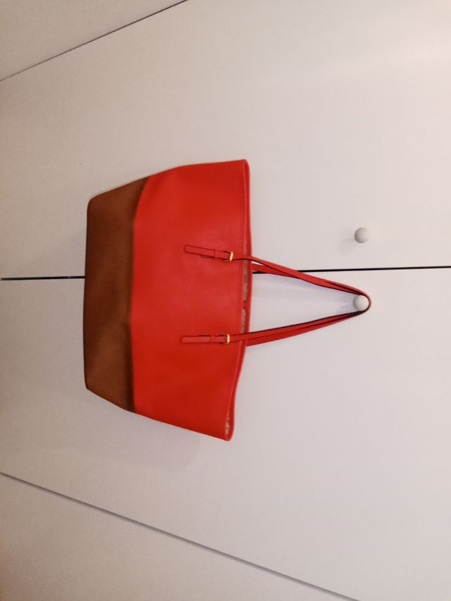 Bolso Michael Kors naranja y Marrón