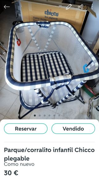 Parque infantil Chicco plegable