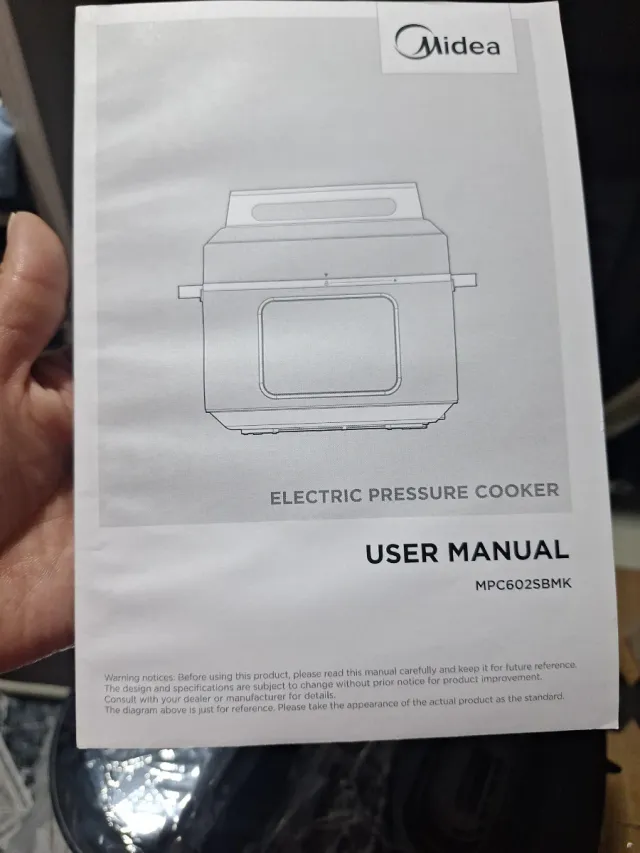 Olla a presión eléctrica Midea 9 en 1