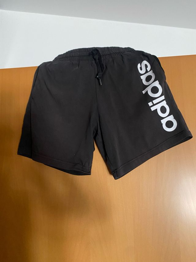 Pantalón corto Adidas adulto negro