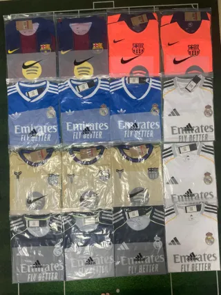 Camisetas de fútbol