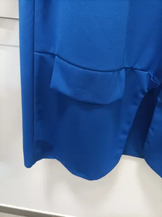 Blazer azul mujer