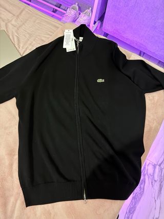 Chándal Lacoste Negro Talla XL