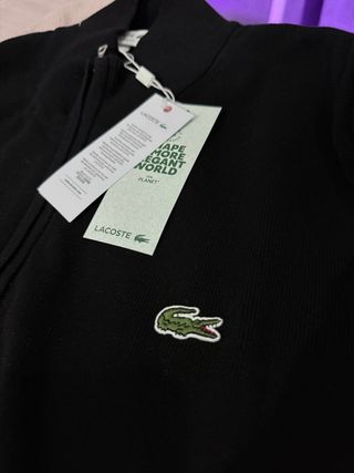 Chándal Lacoste Negro Talla XL