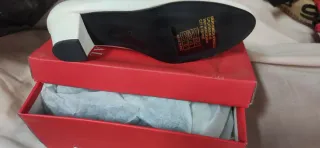 Zapatos Flamenca Blancos Talla 36 COMERCIALNEMM