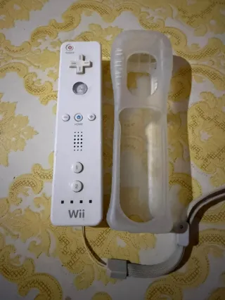 Mando Wii Nintendo + Funda Silicona