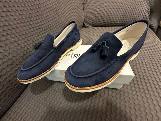 Mocasines niño Pirufin azul marino