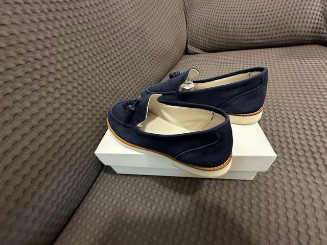 Mocasines niño Pirufin azul marino