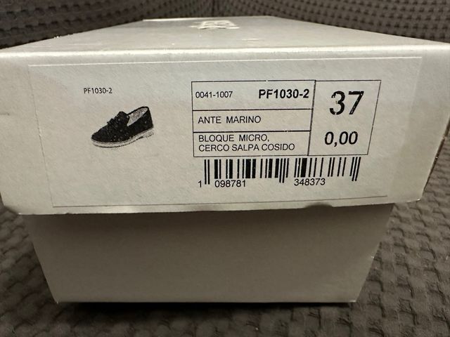 Mocasines niño Pirufin azul marino