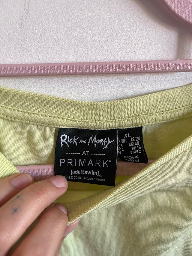 Camiseta Rick y Morty Crop