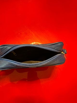 Bolso piel azul nuevo