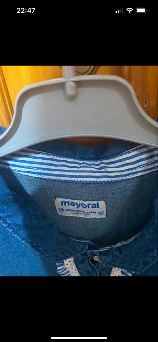 Vestido vaquero Mayoral Talla 16 Años
