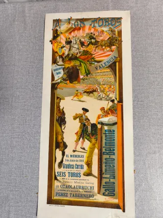 Cartel gatillo 1914