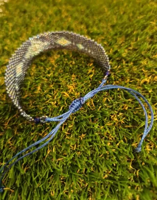 Pulsera Miyuki blue