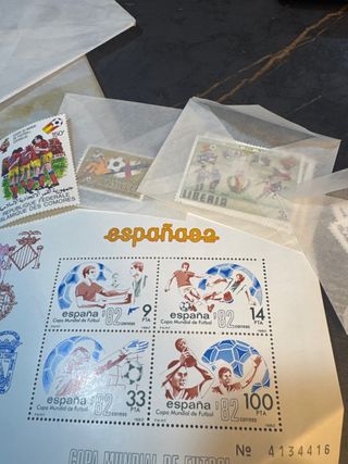 Sellos Mundial 82 España
lote  antigüedades urge