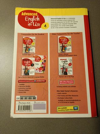 Advanced english in use, 4 ESO, Student's book
