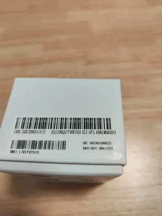 Apple Watch SE2 GPS 40mm Negro