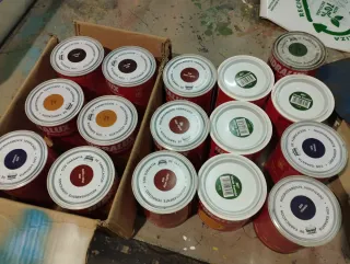 Lote 11 Pinturas Acrílicas Hidralux