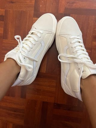Vans Mid Skool 37 Blancas