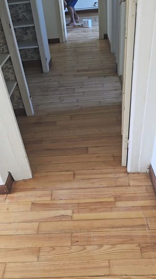 Acuchillador y barnizador de suelos