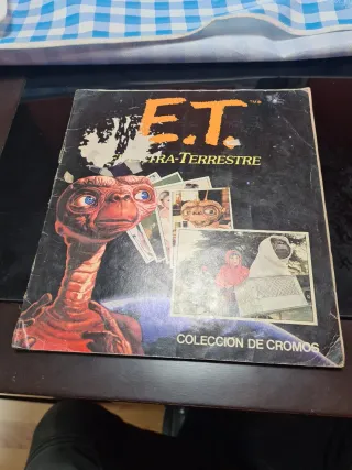 Álbum Cromos E.T. El Extraterrestre