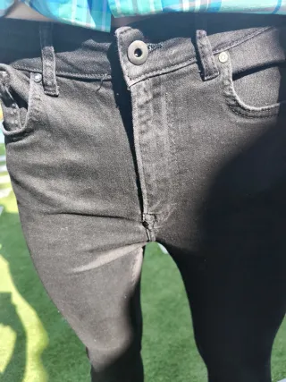Pantalones vaqueros hombre Zara negros