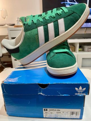 Adidas Campus 00S Verde/Blanco