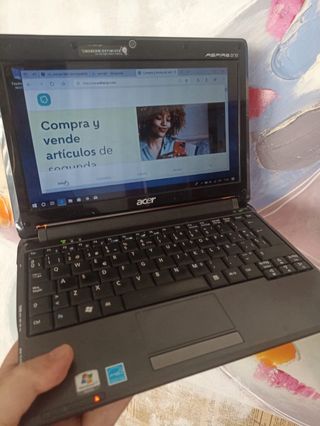 Ordenador portatil Acer Aspire One N214 Negro