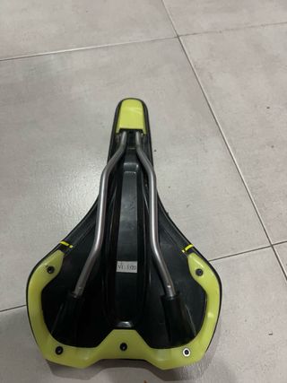 Sillín Giant Connect Negro/Amarillo