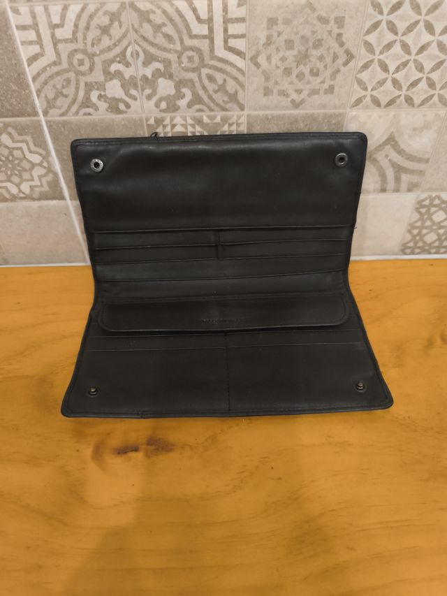 Cartera Mandarina Duck Piel Negra