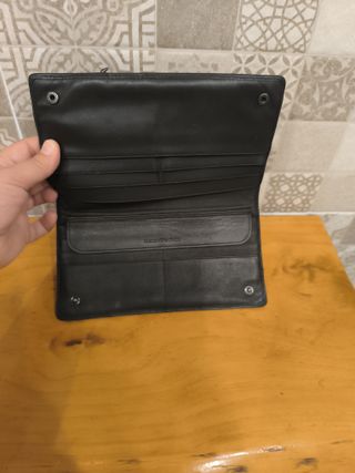 Cartera Mandarina Duck Piel Negra