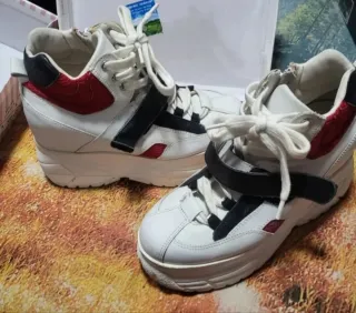 Zapatillas blancas plataforma