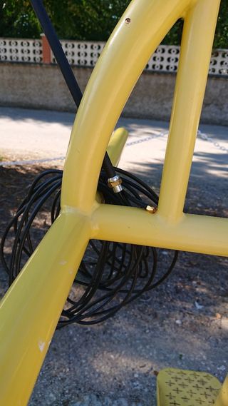 Cable coaxial 10 mts con antena