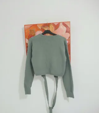 Cárdigan Zara verde