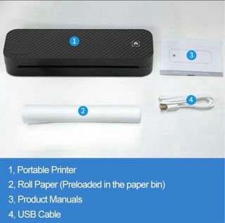 Impresora Portátil HZTZ A4