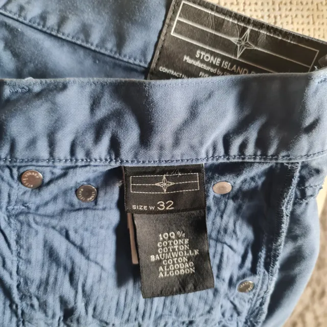 Pantalón Stone Island Azul Talla W32 ( 42)
