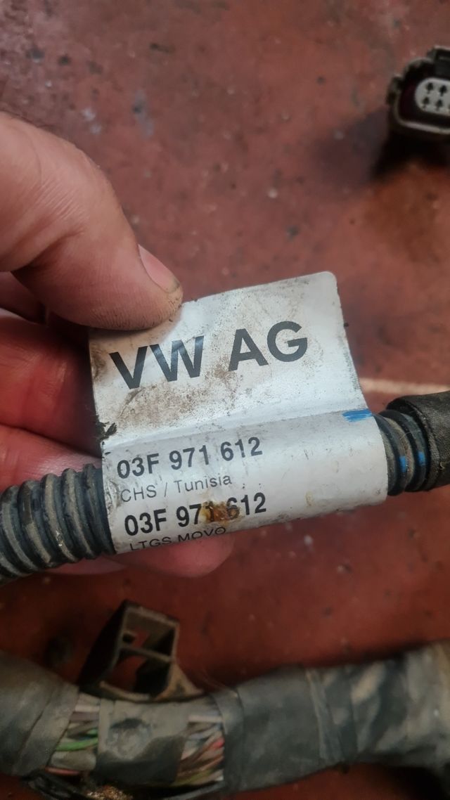 Cableado instalacion motor seat ibiza VAG 1.2 TSI